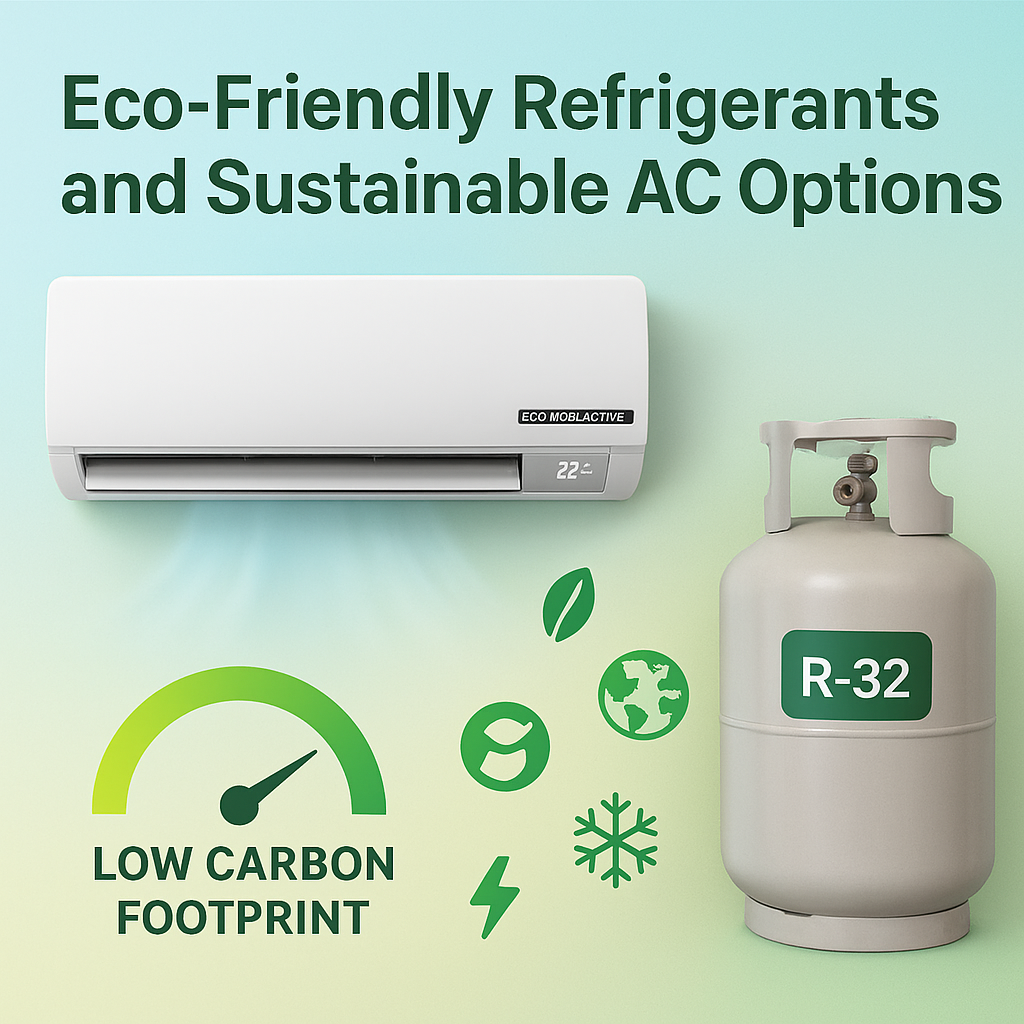 Eco-Friendly Refrigerants and Sustainable AC Options