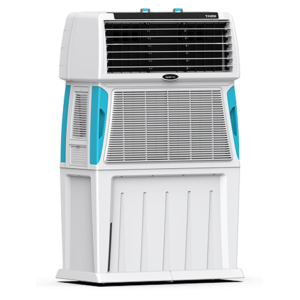 Detailed Product Description (Specifications Table) Feature Category Description Product Name Symphony Touch 115 Type Desert Air Cooler Water Tank Capacity 115 Litres (Large capacity for long cooling hours) Cooling Coverage Suitable for large rooms / halls (approx. up to 35 m²) Cooling Technology Honeycomb Cooling Pads with CFD (Computational Fluid Dynamics) Airflow System Powerful air throw with auto swing louvers Fan Speed Levels 3 Speed Settings (Low / Medium / High) Power Consumption Approx. 210 Watts (Energy-efficient performance) Control Type Remote Control + Manual Panel Special Features Ice Chamber, Dust Filter, Auto Swing, Inverter Compatible Body Material Durable, corrosion-resistant ABS plastic Mobility Smooth castor wheels for easy movement Water Level Indicator Yes Noise Level Moderate (suitable for home use) Dimensions Approx. 43 x 76 x 123 cm Weight Around 20–22 kg Warranty 1 Year Manufacturer Warranty Ideal Usage Homes, offices, shops, semi-outdoor areas Climate Suitability Best for dry and hot regions