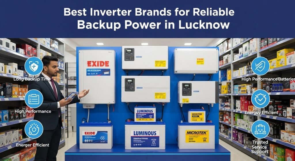 Best Inverter Brands for Reliable Backup Power in Lucknow