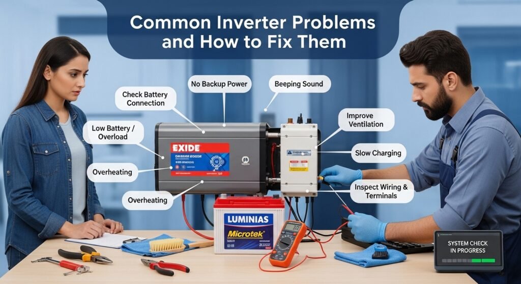 Common Inverter Problems and How to Fix Them
