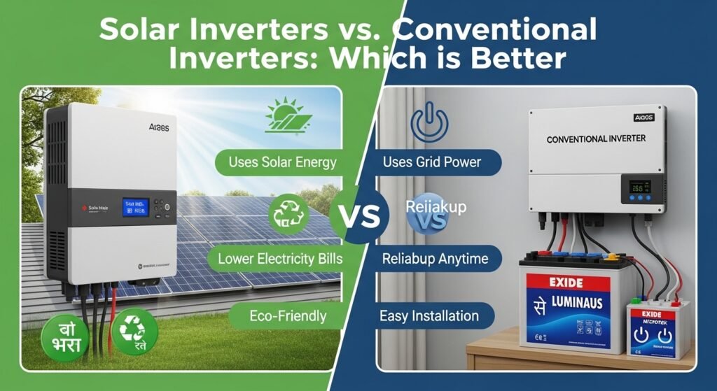 Solar Inverters vs. Conventional Inverters Which is Better