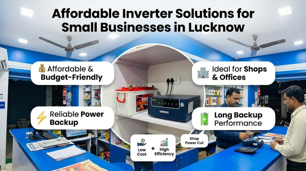 Affordable Inverter Solutions for Small Businesses in Lucknow