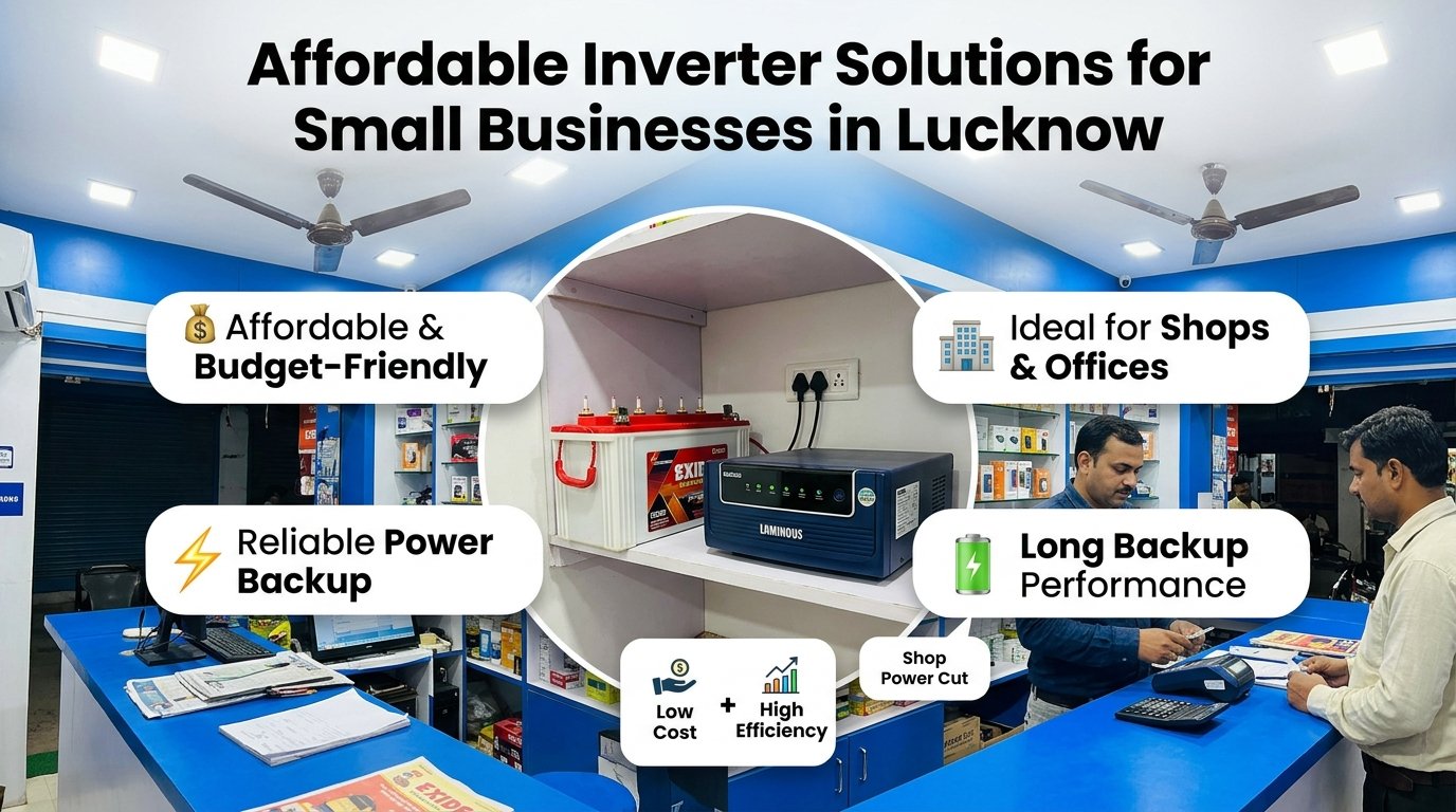 Affordable Inverter Solutions for Small Businesses in Lucknow