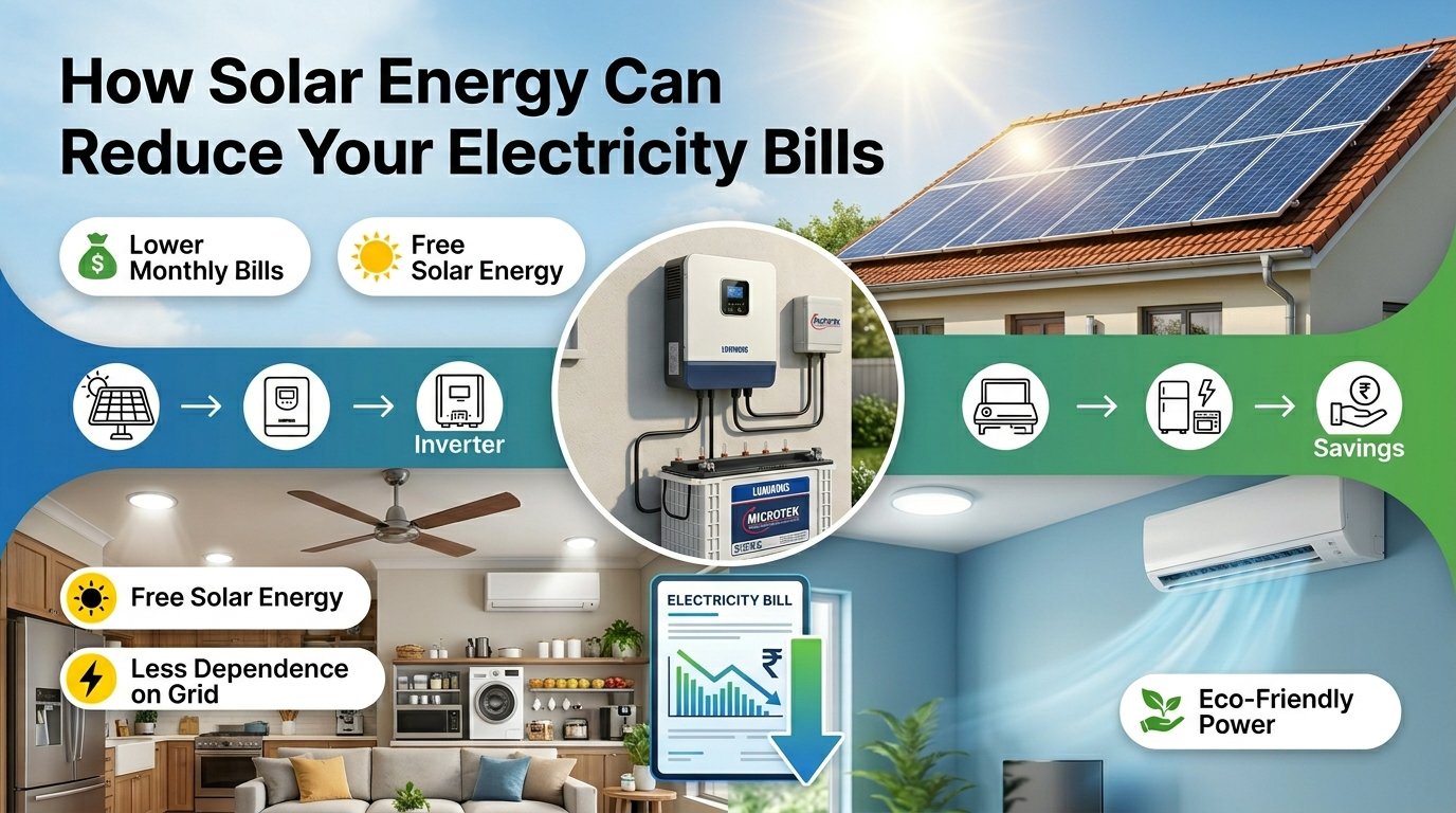 How Solar Energy Can Reduce Your Electricity Bills