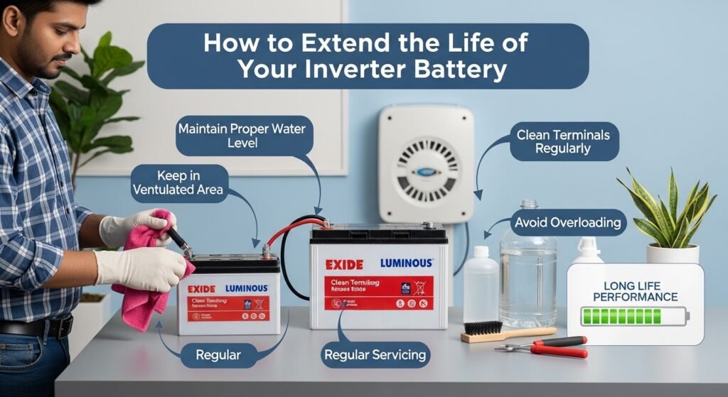 How to Extend the Life of Your Inverter Battery
