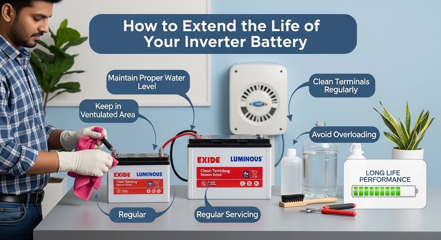 How to Extend the Life of Your Inverter Battery