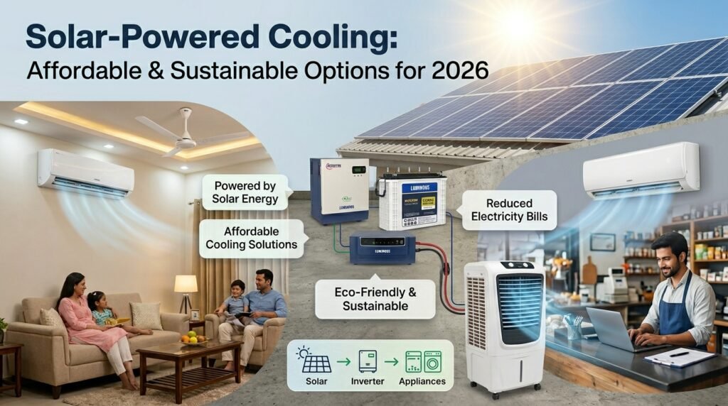 Solar-Powered Cooling Affordable & Sustainable Options for 2026