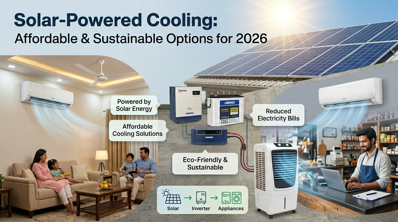 Solar-Powered Cooling Affordable & Sustainable Options for 2026