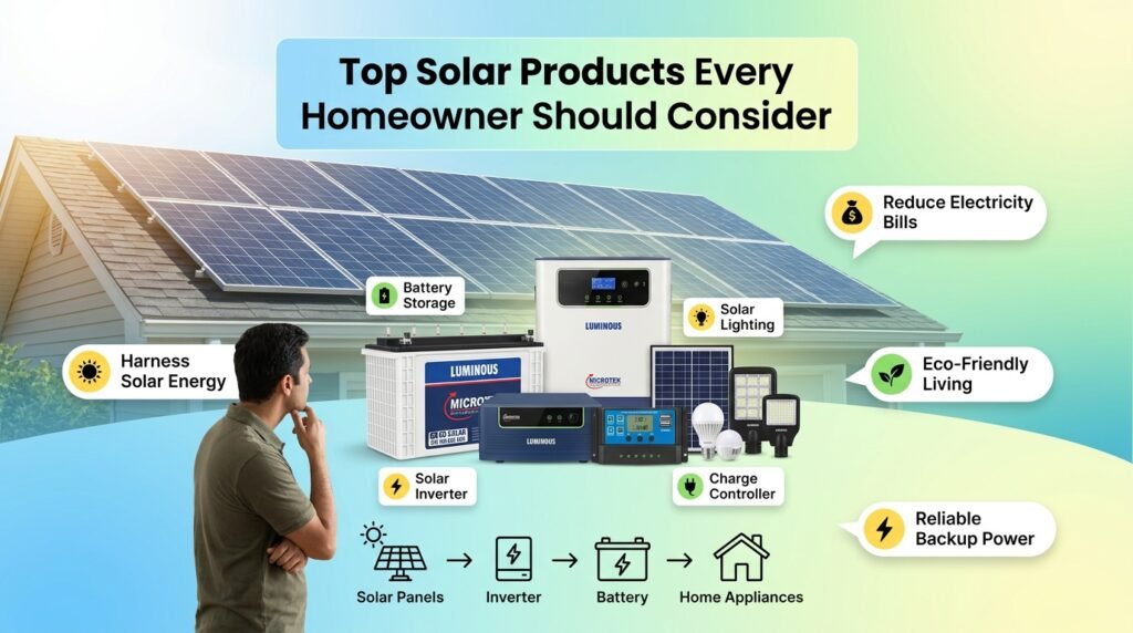 Top Solar Products Every Homeowner Should Consi